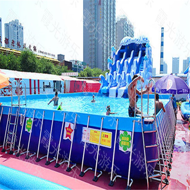 重庆大型充气游泳池定制